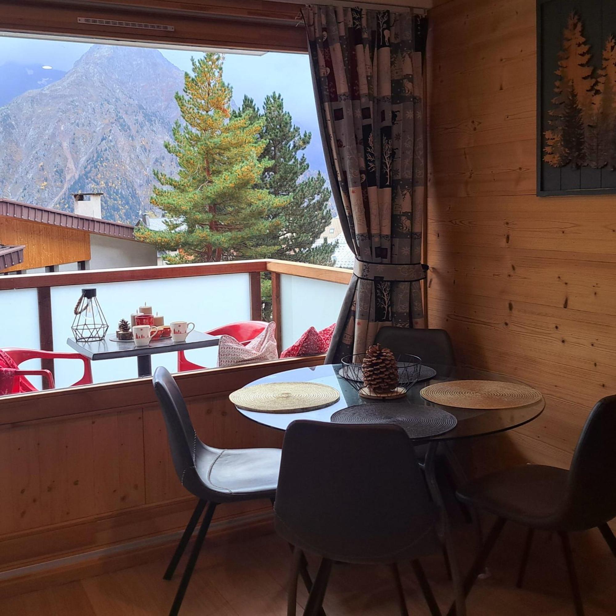 Studio 2 Alpes Style Chalet Au Pied De Telesiege Du Diable Les Deux Alpes Exterior photo